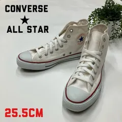 【新品・未使用品】コンバース　オールスター　チャックテイラー　ハイカット25.5cm 　M7650 オプティカルホワイトConverse　Chuck Taylor All　Star　HI　M7650　OPTICAL　WHITE