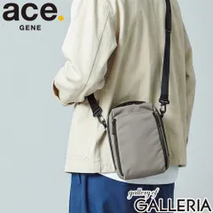 【正規品5年保証】 エースジーン ショルダーバッグ メンズ ブランド 軽量 ace.GENE 小さめ 旅行 撥水 斜めがけ ショルダー バッグ シンプル 手持ち ハンドル 軽い カジュアル 4L 2WAY メトレクス 19111 グレーのサムネイル