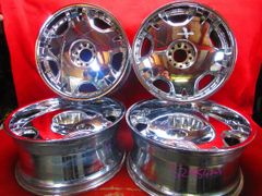 13×7 100sp オールゴールド 4本セット ローライダー ワイヤーホイール