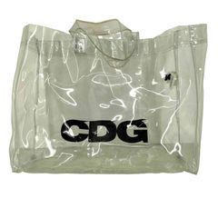 新品未使用COMME des GARCONSクリアトートバッグ透明バッグ痛バッグ 