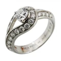 ヴァン・クリーフ＆アーペル(Van Cleef & Arpels) ヴァンクリーフ＆アーペル リング クチュール Pt950 プラチナ ダイヤモンド ＃48レディースのサムネイル