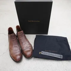 foot the coacher フットザコーチャー SIDE GORE BOOT サイドゴア レザー ショート ブーツ FT089912 ブラウン 8 1/2 JP 26.5 1113P★4のサムネイル