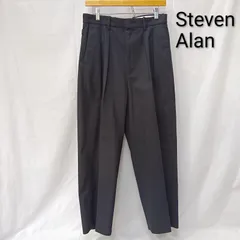 スティーブンアラン HPSK IN2PLEATED DRESS TROUSERS ホップサック スラックス black M メンズ M ISItems【USED】【古着】【中古】50158227のサムネイル
