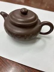 中国の紫砂（ずさ）茶壺「倣古壺（ほうここ）」