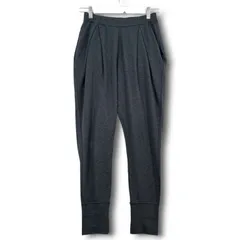yunahica ユナヒカ コットンストレッチデイパンツ ジョガーパンツ ウエストゴム リラックス 灰色 チャコールグレー 1 レディース 通年 ゴーゴー古着マルイファミリー溝口店 18 No.755