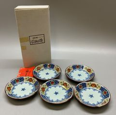 庫山窯 前畑陶器 金彩花紋 御手塩皿揃 小皿 - メルカリ