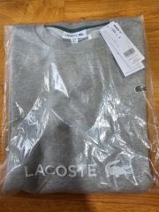 LACOSTE リラックスフィット スウェット グレー US XS - メルカリ