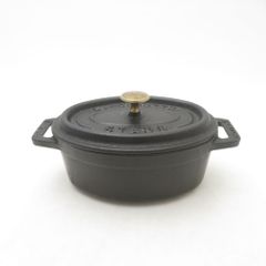 ストウブSTAUB 16センチ旧型ブラック - メルカリ