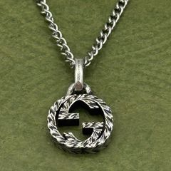 グッチGUCCI アラベスク インターロッキングGネックレストップのみ