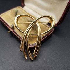 TRIFARI TM刻印ロープチェーンネックレストリファリヴィンテージ45 