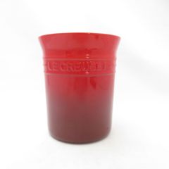 takashi176LE CREUSET ツール カトラリースタンド LE CREUSET ルクルーゼツールスタンド レッド - メルカリ