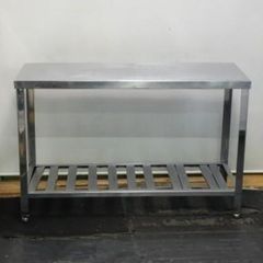 H504 ステンレス作業台 厨房機器 サイズ約W1500×D400×H800mm H504 ステンレス作業台 厨房機器 サイズ約W1500×D400×H800mm - メルカリ