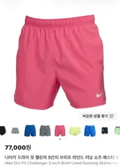 NIKE チャレンジャー 5インチ ピンク ハーフパンツ ショーツ M