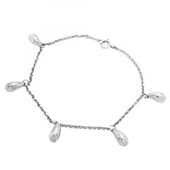 人気】Tiffanyシルバー トリプルドロップ ブレスレット ペレッティ 