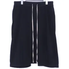 RICK OWENS DRKSHDW サルエルハーフパンツ XSサイズ ブラック DU18S3380-RNのサムネイル