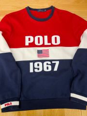 90s POLO ラルフローレン cp rl-93 スウェット 赤 92 XL - メルカリ