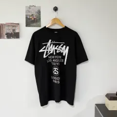 L STUSSY ステューシー ワールドツアー Tシャツ