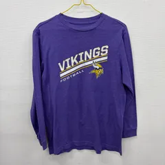 Y588 NFL TEAMAPPAREL ロンT XL 紫 チームロゴ チームアパレル エヌエフエル 古着卸 アメリカ仕入のサムネイル