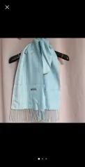 ピエール カルダン スカイブルー ストライプ マフラーのサムネイル