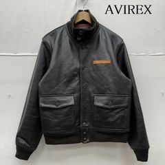 美品 アヴィレックス エクスプローラージャケット ホースハイド