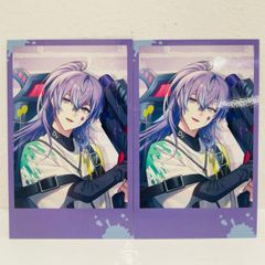 星導ショウ チェキ 1st 1周年 N R サイン入り 箔押し にじさんじ