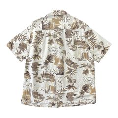ショートスリーブアロハベントシャツ ヨセミテキャンプベージュ ザ