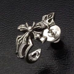 silver925 cross ONYX PIERCE ピアス y2k ギャル男 - メルカリ