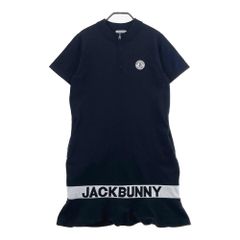 JACKBUNNY 黒 ワンピース フリルL⭐️美品 - メルカリ