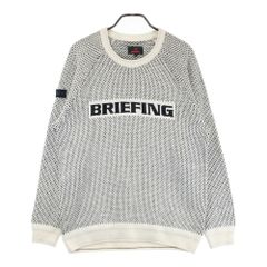 BRIEFING メッシュラグランスリーブセーター - メルカリ