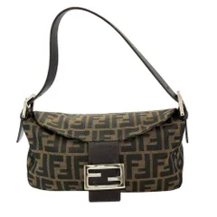 フェンディ FENDI ズッカ マンマバケット ショルダーバッグ キャンバス 2321-26725-009 ブラウン シルバー金具 レディース【中古】のサムネイル