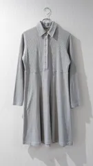 90-00’s L.L.Bean Cotton Knit Long-Sleeve Polo Dress Women's:SMALL-SHORTのサムネイル