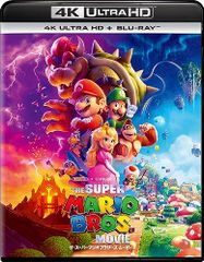 [신품] 더 슈퍼 마리오 브라더스 영화 오리지널 패스 케이스 포함 한정판 4K Ultra HD + Blu-ray 사가