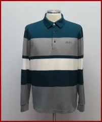 DAKS/緑色 ポロTシャツ/95サイズ/グッドポーズ ヴィンテージ (D-3)のサムネイル