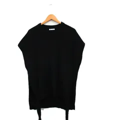 ザラ ZARA ニット ベスト プルオーバー シンプル XL ブラック 黒 /KT14