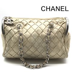 CHANEL 編み込み ラムスキン ワンショルダーバッグ - メルカリ