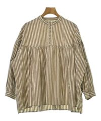 トゥモローランドコレクションシアーストライプフレアヨークブラウスM 
