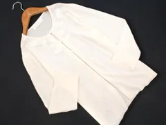 SunaUna スーナウーナ レース パールビーズ カーディガン size40/白 ■◇ レディースのサムネイル