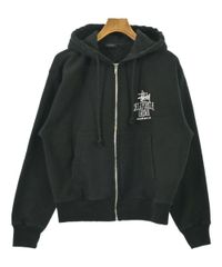 STUSSY アクティブジャケット ダック パーカー ロゴ刺繍 XXL BN22