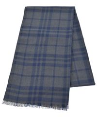 未使用タグ付き】ジョシュアエリス マフラー カシミヤ 70×200 チェック