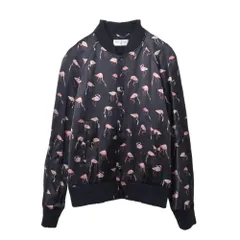 Saint Laurent Paris 485509 フラミンゴ プリント テディ ジャケットのサムネイル