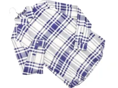 THE SHOP TK ザショップティーケー タケオキクチ チェック 長袖 シャツ sizeM/白ｘ紺 ■◇ メンズ
