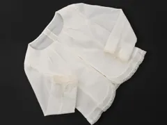 FRANCO FERRARO フランコフェラーロ レース カーディガン ノーカラー ジャケット size3/白 ■◇ レディースのサムネイル