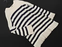 Another Edition アナザーエディション ユナイテッドアローズ ボーダー ニット セーター 白ｘ紺 ■◇ レディースのサムネイル