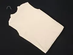 N. エヌ ナチュラルビューティーベーシック ボトルネック ノースリーブ ニット セーター sizeM/オフホワイト ■◇ レディース