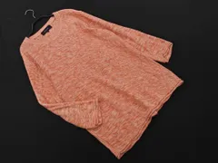 SHIPS JET BLUE シップスジェットブルー リネン混 ニット セーター sizeL/オレンジ ■◇ メンズのサムネイル