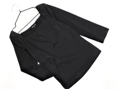 ANAYI アナイ ラメ 入り カットソー size38/黒 ■◇ レディースのサムネイル