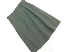 MHL エムエイチエル マーガレットハウエル Aライン 台形 スカート size?/緑 ■◇ レディースのサムネイル
