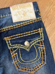 TRUE RELIGION BILLY SUPER T W29 太ステッチ - メルカリ
