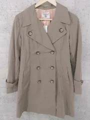 ◇ arnold palmer アーノルドパーマー 長袖 トレンチ コート 1 ブラウン * 1002799044431 【中古】 【1002799044431】