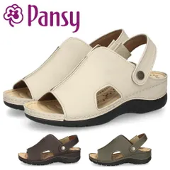 サンダル レディース つっかけ 歩きやすい 履きやすい 疲れにくい 軽量 バックベルト 2WAY Pansy パンジー BB5973のサムネイル